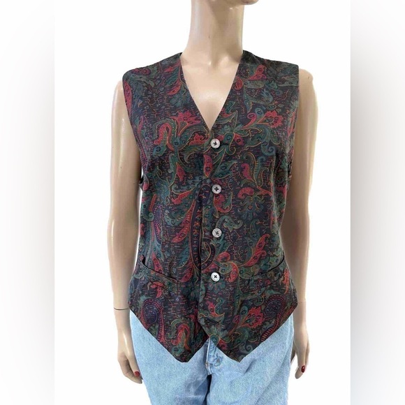 Classiques Entier silk vest floral print - Picture 13 of 15